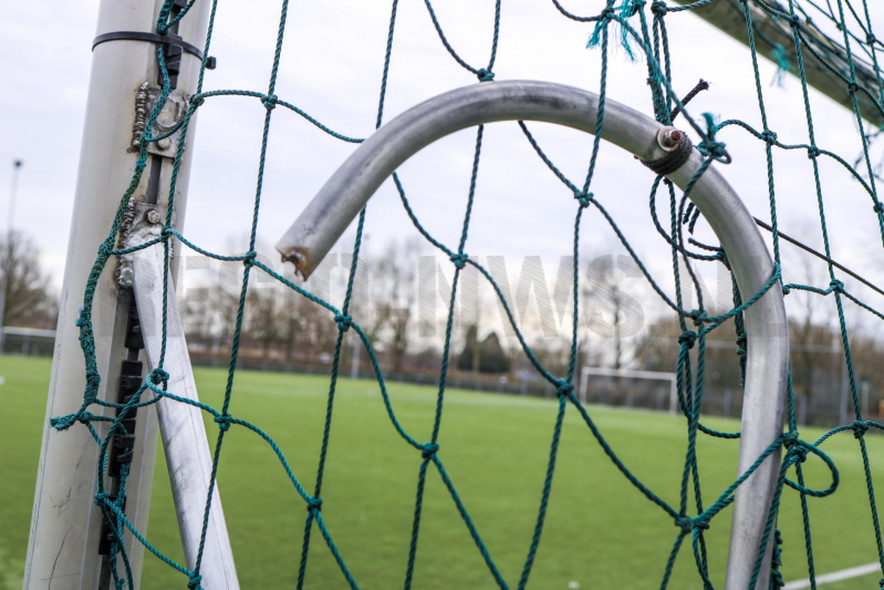 Doelen vernield voetbalclub VVZA (Amersfoort)