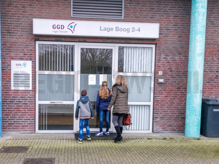 Vaccinatielokatie verplaatst door lekkage (Amersfoort)