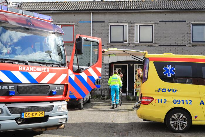 Gewonde bij explosie in woning