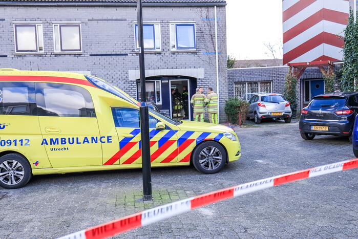Gewonde bij explosie in woning