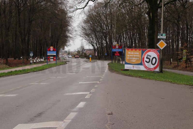 Renswoude plaatst borden om de Dorpsstraat veiliger te maken