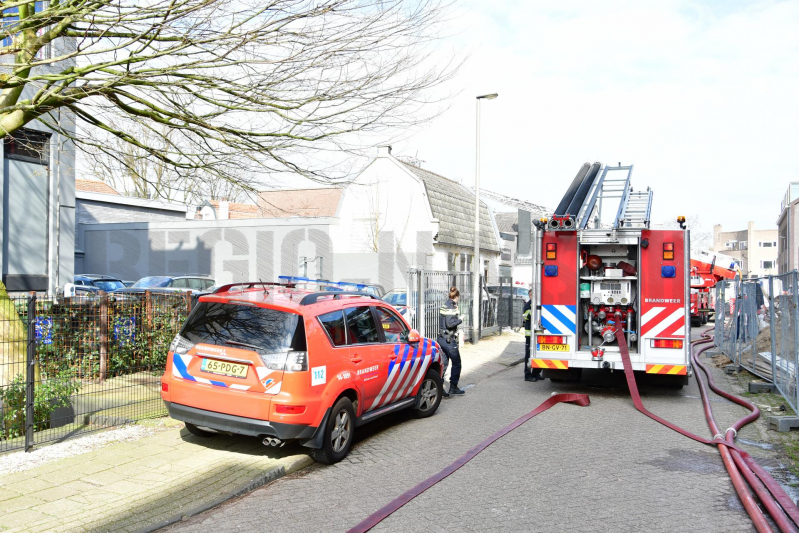 Veel rookontwikkeling bij brand Bodyconditioning