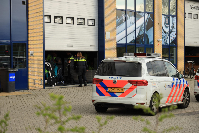 Persoon gewond in sportschool