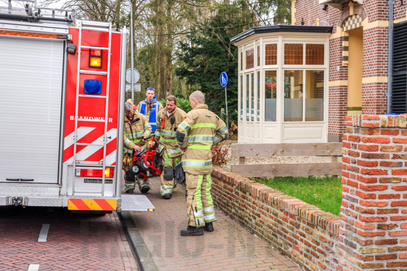 Veel rook in woning door pannetje op het vuur