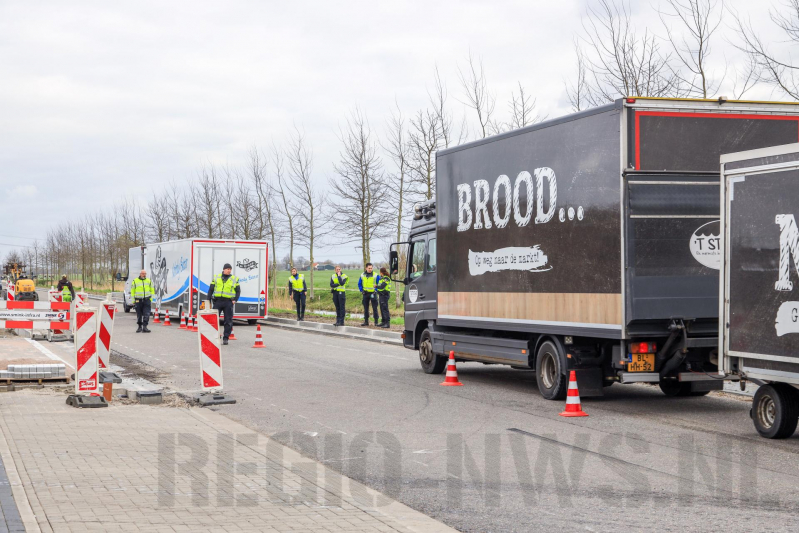 Verkeerscontrole combinatie-voertuigen