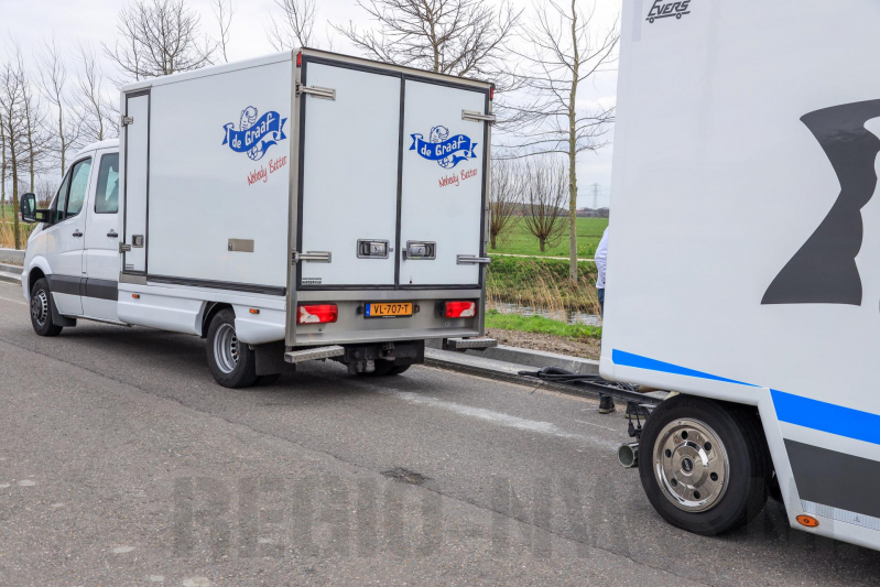 Verkeerscontrole combinatie-voertuigen