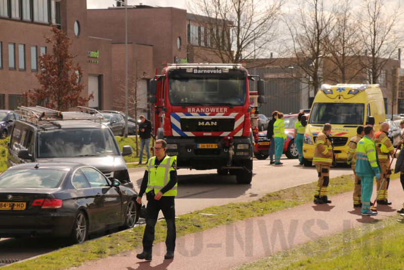 Vier voertuigen berokken bij aanrijding
