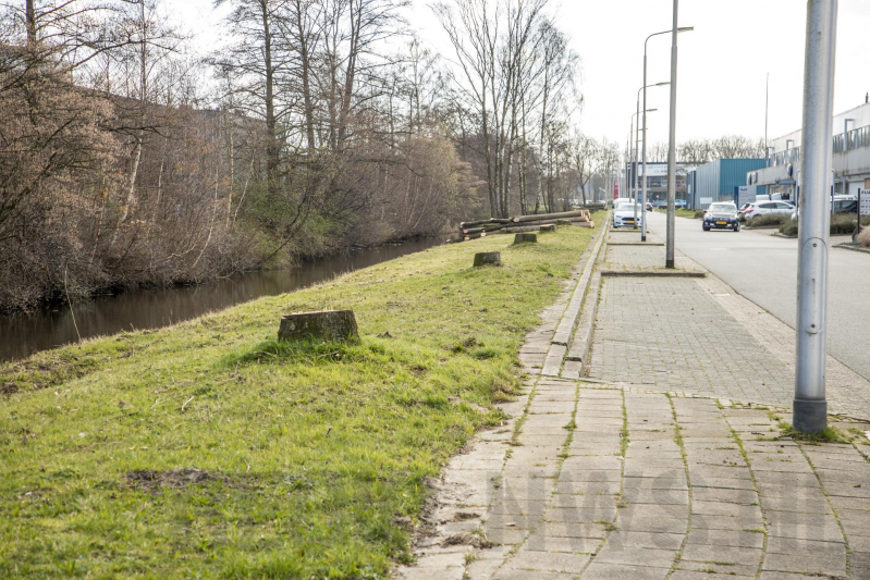 Fluorweg kaal gekapt