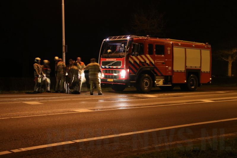 Onbekende vloeistof zorgt voor schoonmaakbeurt, N224
