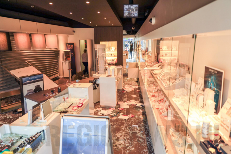 Ramkraak op juwelier Baronyan