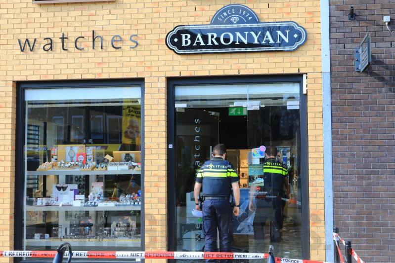 Ramkraak op juwelier Baronyan