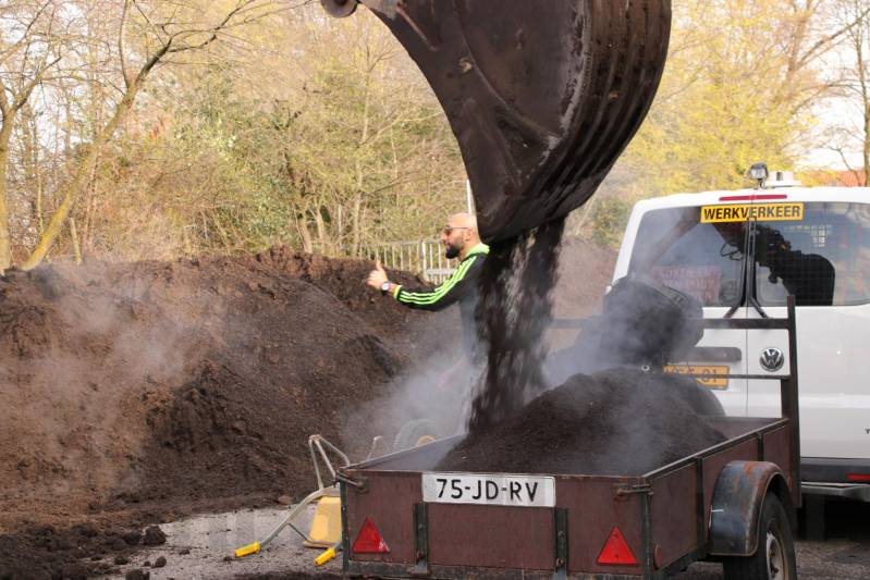 Primeur tijdens Nationale Compostdag