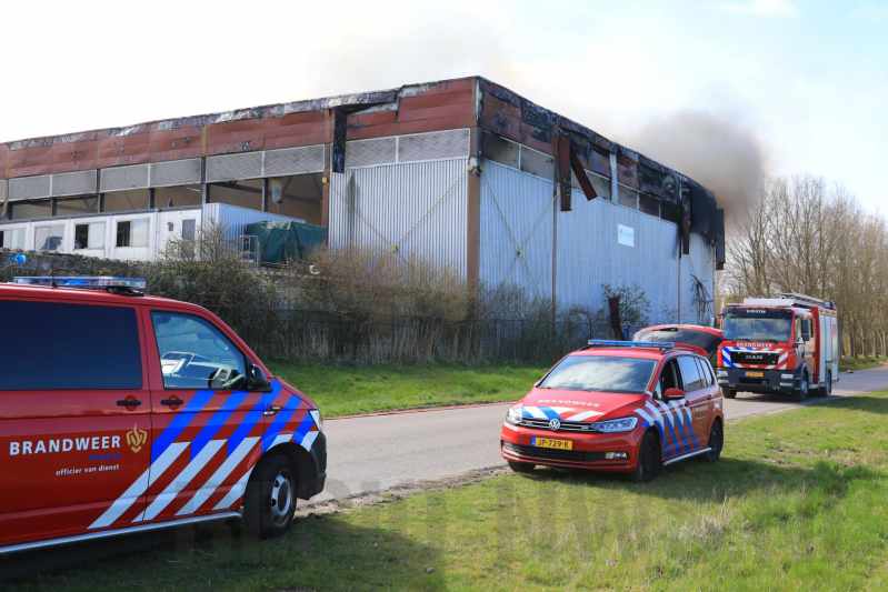 Grote brand recyclingbedrijf De Vijfhoek - Cirwinn