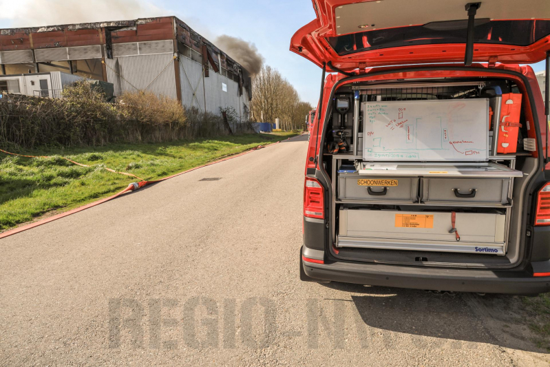 Grote brand recyclingbedrijf De Vijfhoek - Cirwinn