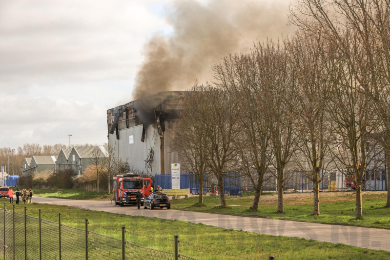 Grote brand recyclingbedrijf De Vijfhoek - Cirwinn