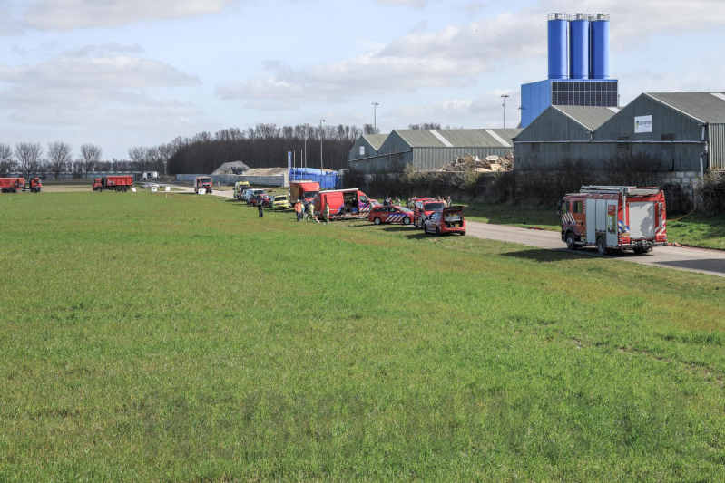Grote brand recyclingbedrijf De Vijfhoek - Cirwinn