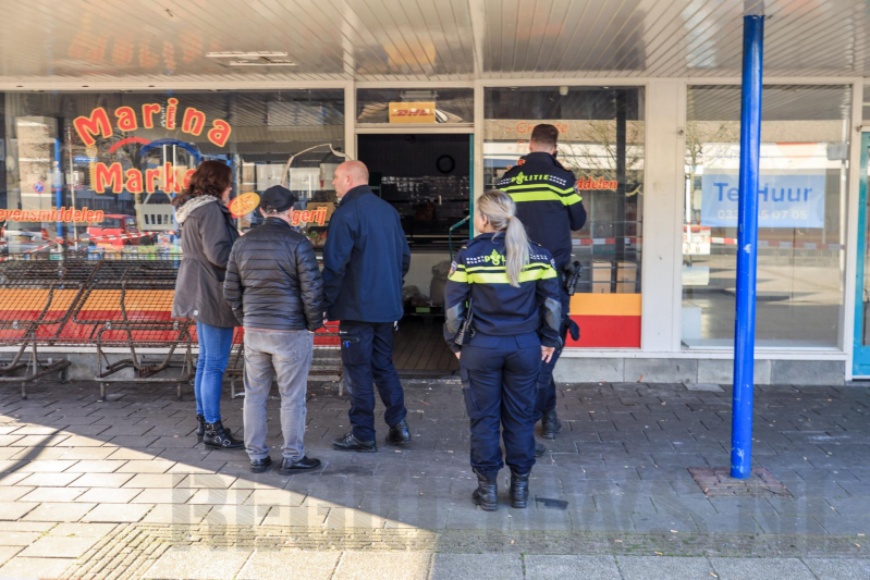 Onderzoek na poging brandstichting supermarkt, Operaplein