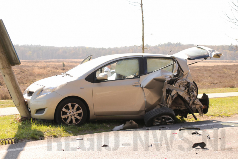 Gewonde bij frontale botsing