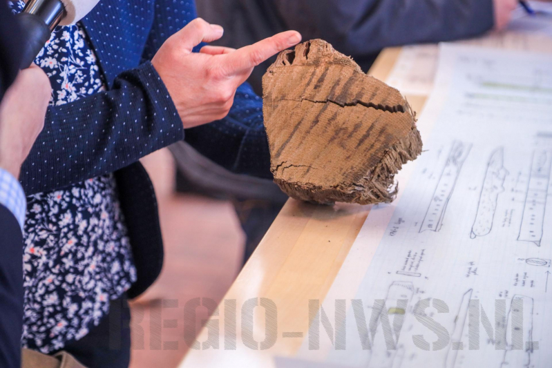 Minister Cultureel Erfgoed onthult oudste Nederlands scheepswrak