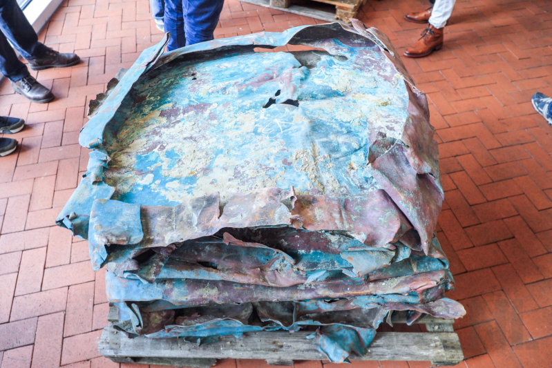 Minister Cultureel Erfgoed onthult oudste Nederlands scheepswrak