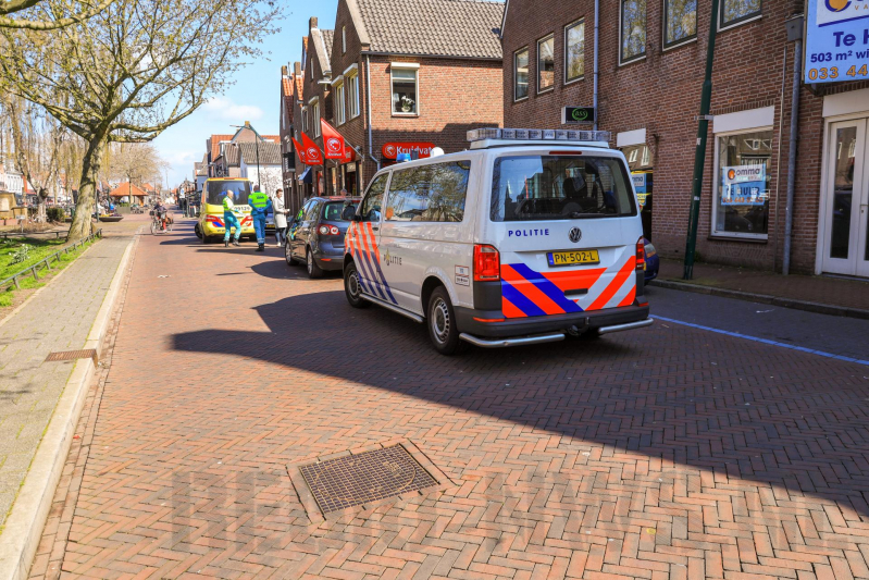 Oudere vrouw gewond bij ongeval met scootmobiel