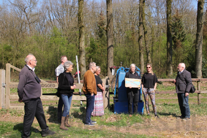 Protest vanwege gifteelt in natuurgebied