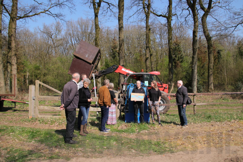 Protest vanwege gifteelt in natuurgebied