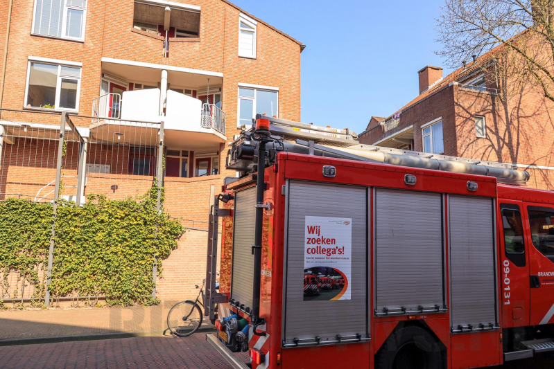 Brandweer schiet te hulp bij gesprongen waterleiding