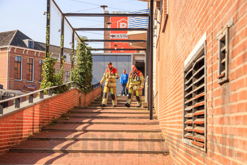 Brandweer schiet te hulp bij gesprongen waterleiding