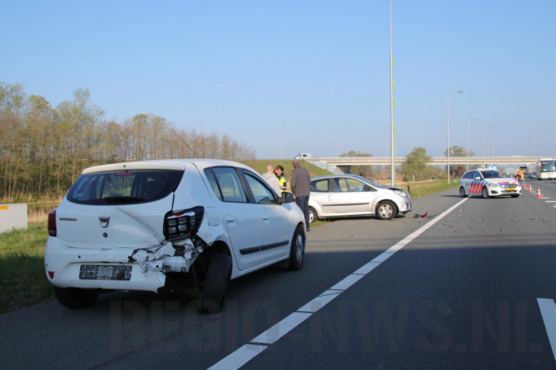Snelweg afgesloten na meerdere ongevallen