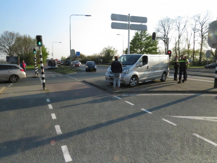 Flinke schade na kop-staartbotsing