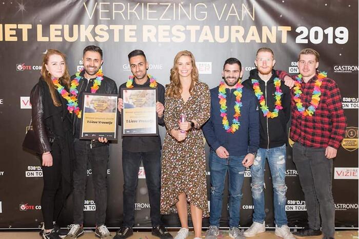 Restaurant 't Lieve Vrouwtje wint verkiezing Leukste Restaurant 2019