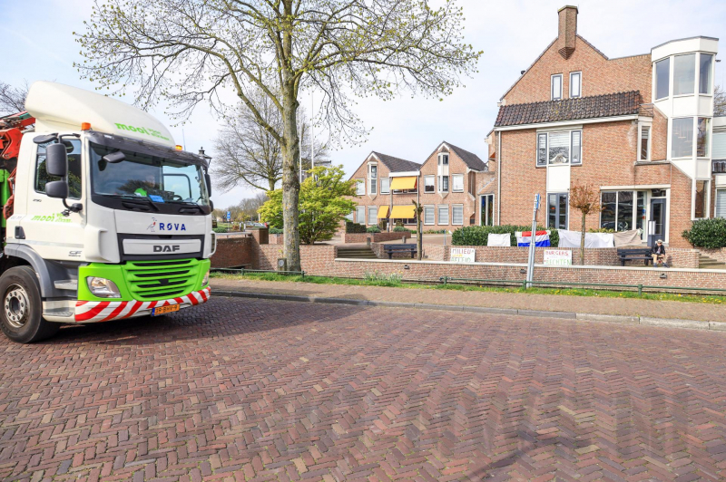 Demonstrant 'Bob' laat zich niet wegsturen