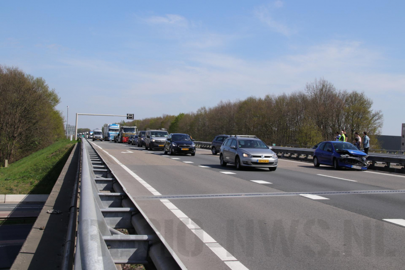 Flinke file na eenzijdig ongeval