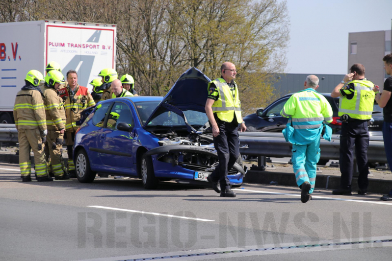 Flinke file na eenzijdig ongeval