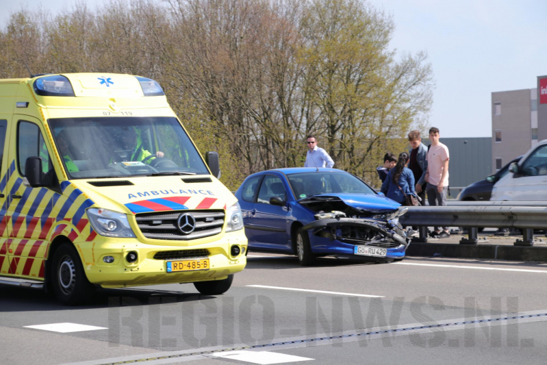 Flinke file na eenzijdig ongeval