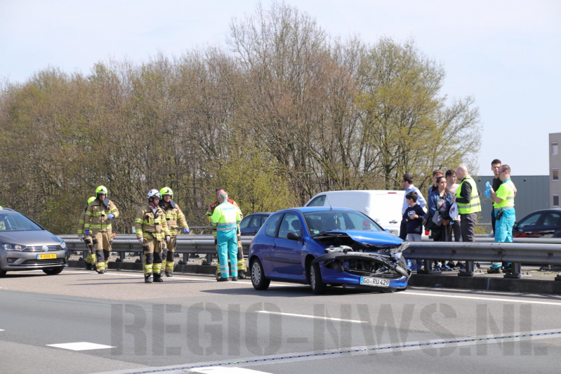 Flinke file na eenzijdig ongeval