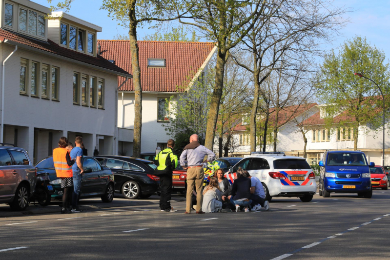 Scooterrijder gewond na aanrijding
