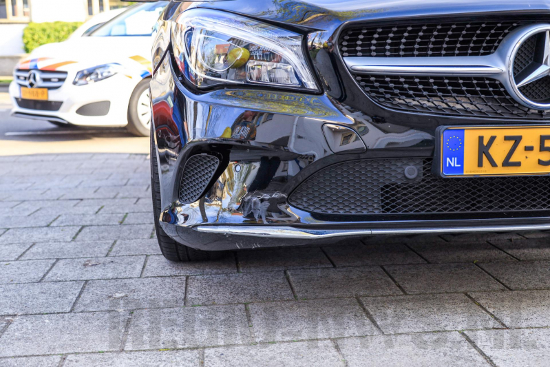 Scooterrijder gewond na aanrijding