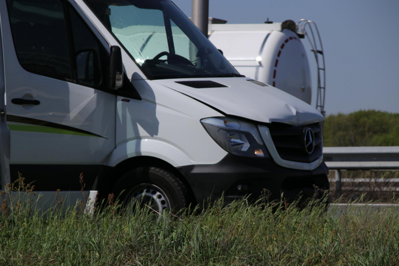 File na kop-staart aanrijding