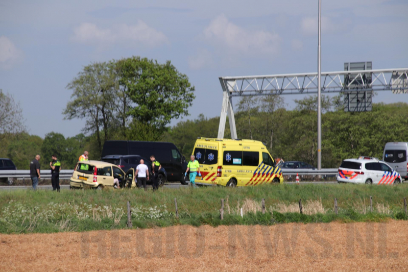 File na kop-staart aanrijding