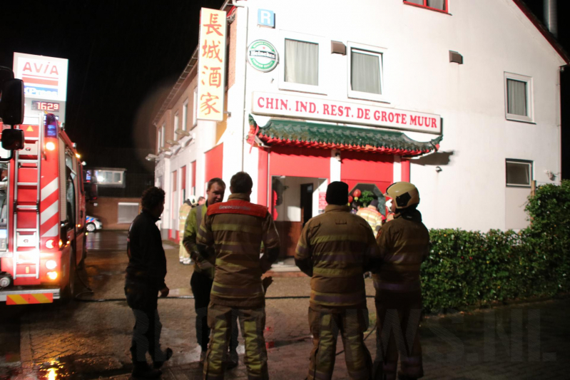 Korte felle brand in Chinees restaurant