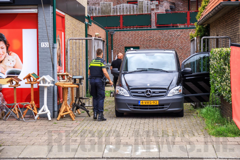 Forensisch onderzoek in woning