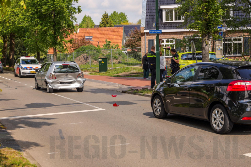 Automobiliste gewond bij botsing