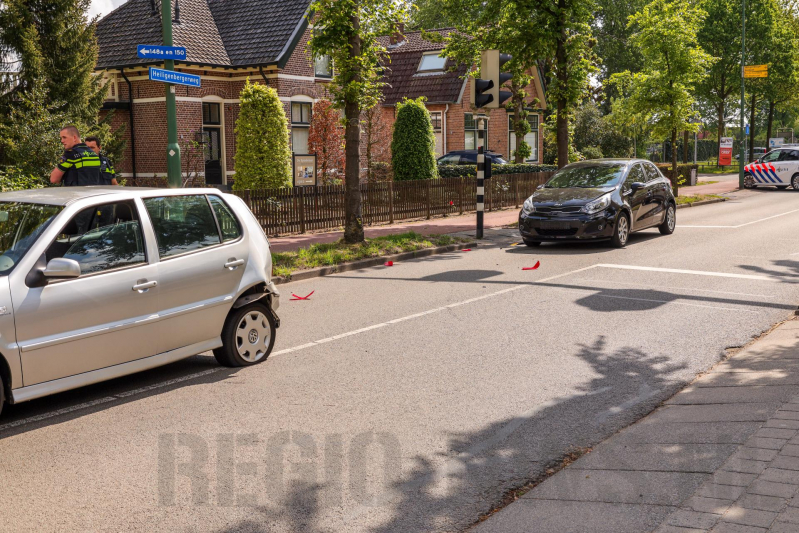 Automobiliste gewond bij botsing