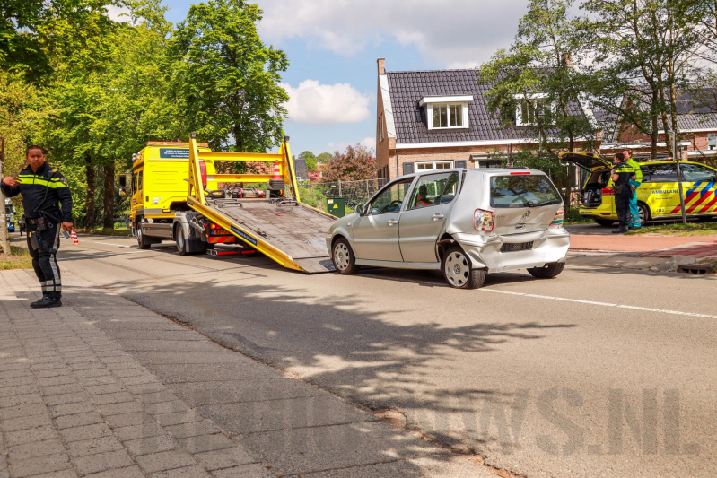 Automobiliste gewond bij botsing