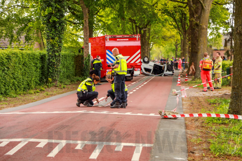 Te hoge middengeleider mogelijk oorzaak ongeval
