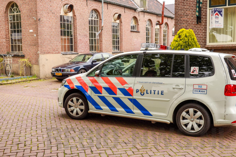 Fietsers in botsing met elkaar