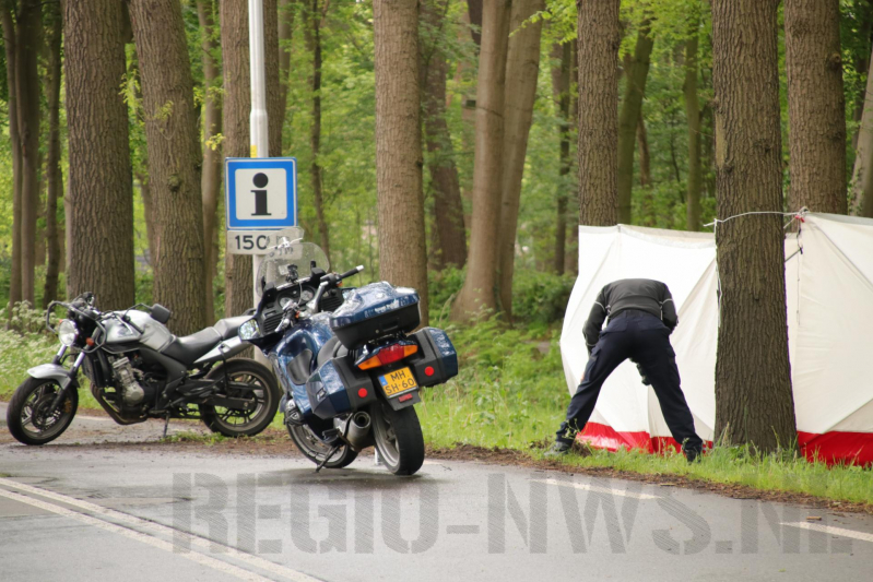 Lesmotorrijdster (31) overleden bij eenzijdig ongeval