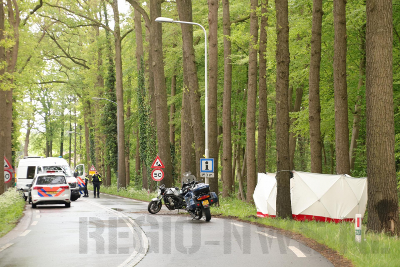 Lesmotorrijdster (31) overleden bij eenzijdig ongeval